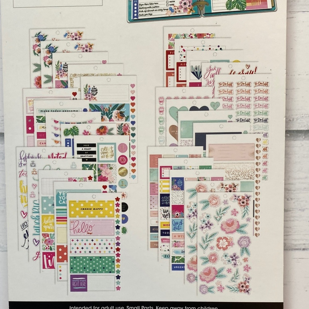 The Happy Planner Mini Sticker Bundle – 5 Booklets - Picture 4 of 16